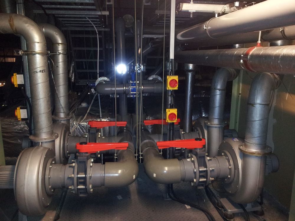 Plantroom that we installed at Epson Print Cartridges in Telford (1)